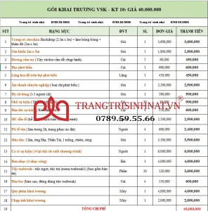 Tổ chức khai trương Q4