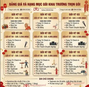 Báo giá dịch vụ KT