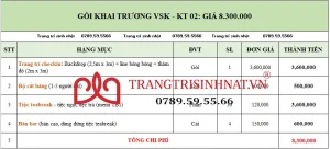 Tổ chức khai trương Q4