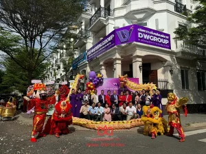 Múa Lân chuyên nghiệp ngày khởi công tại ĐN