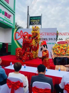 Lân Sư Rồng được đào tạo chuyên nghiệp