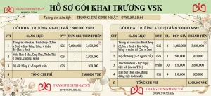 Báo giá khai trương Tân Bình