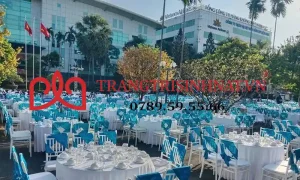 Đội ngũ nhân sự linh hoạt tại lễ khởi công