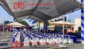 Dịch vụ cho thuê bàn ghế khởi công ở Long Thành