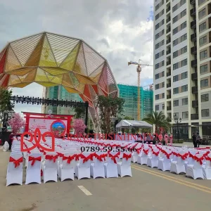 Trang trí sân khấu, backdrop chuyên nghiệp 