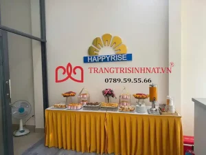 TIỆC TEA BREAK sang trọng, chuẩn vệ sinh